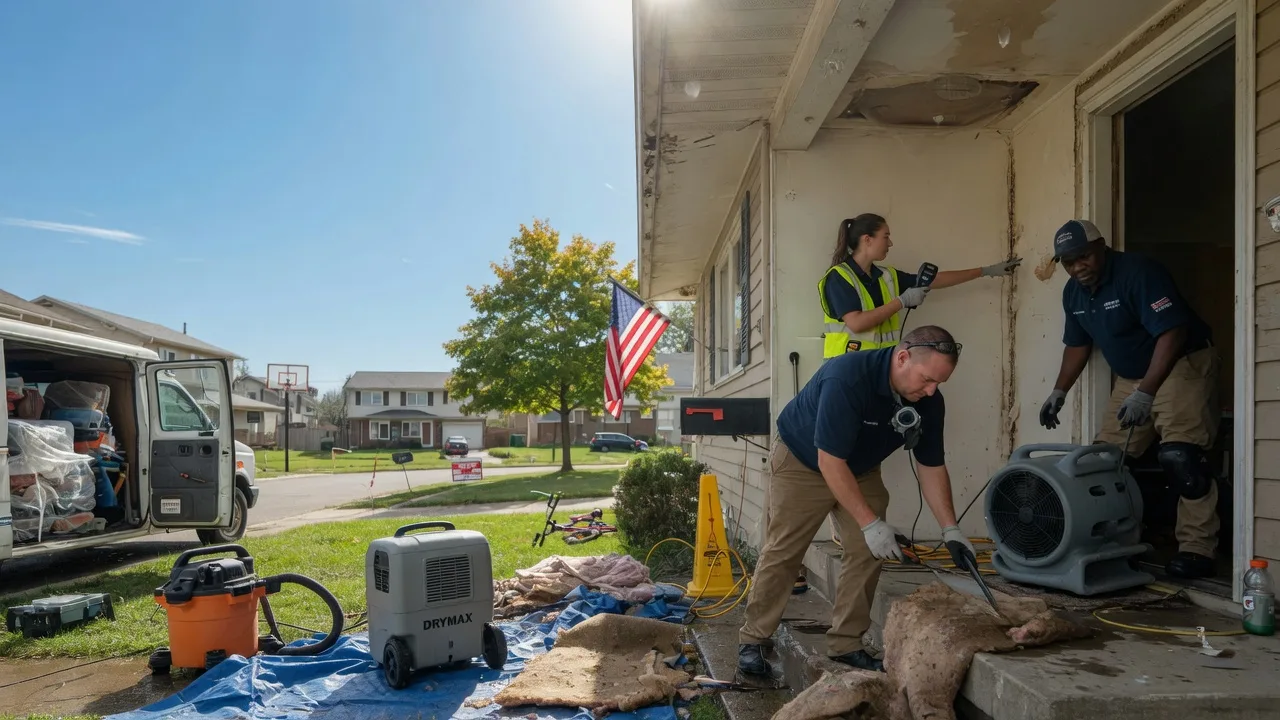 Water Damage Restoration in Cleo Springs, OK near me